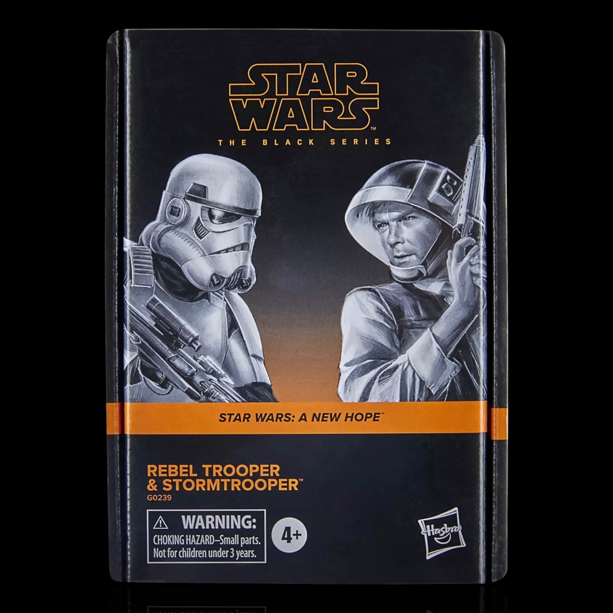Star Wars The Black Series Rebel Trooper & Stormtrooper Figure Display Case