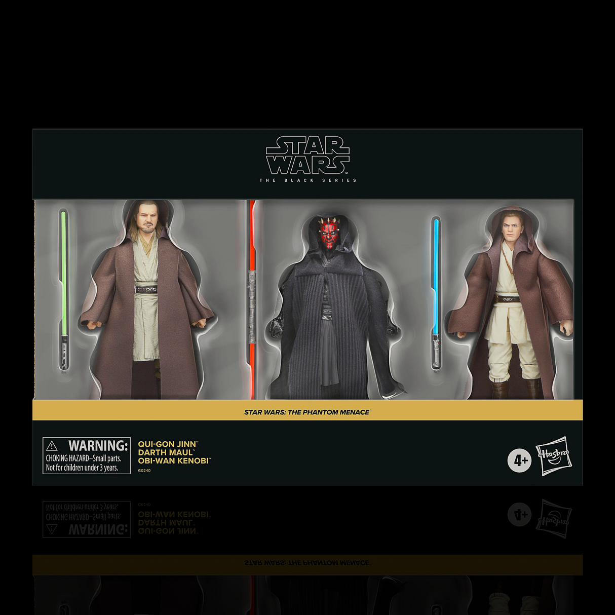 Star Wars The Black Series The Phantom Menace 3 Pack Figure Display Case