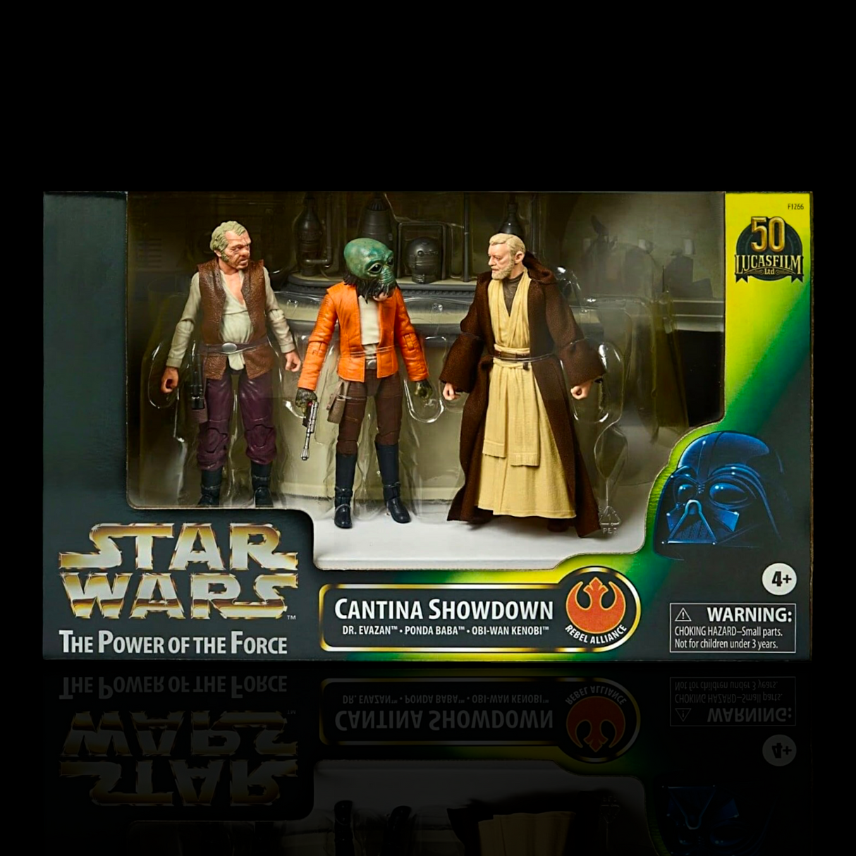 Star Wars The Black Series The Power Of The Force Cantina Showdown Figure Display Case