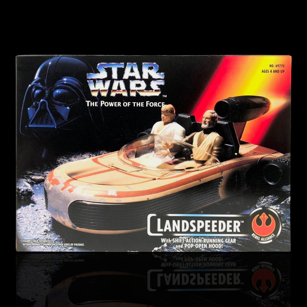 Star Wars The Power Of The Force Landspeeder Display Case