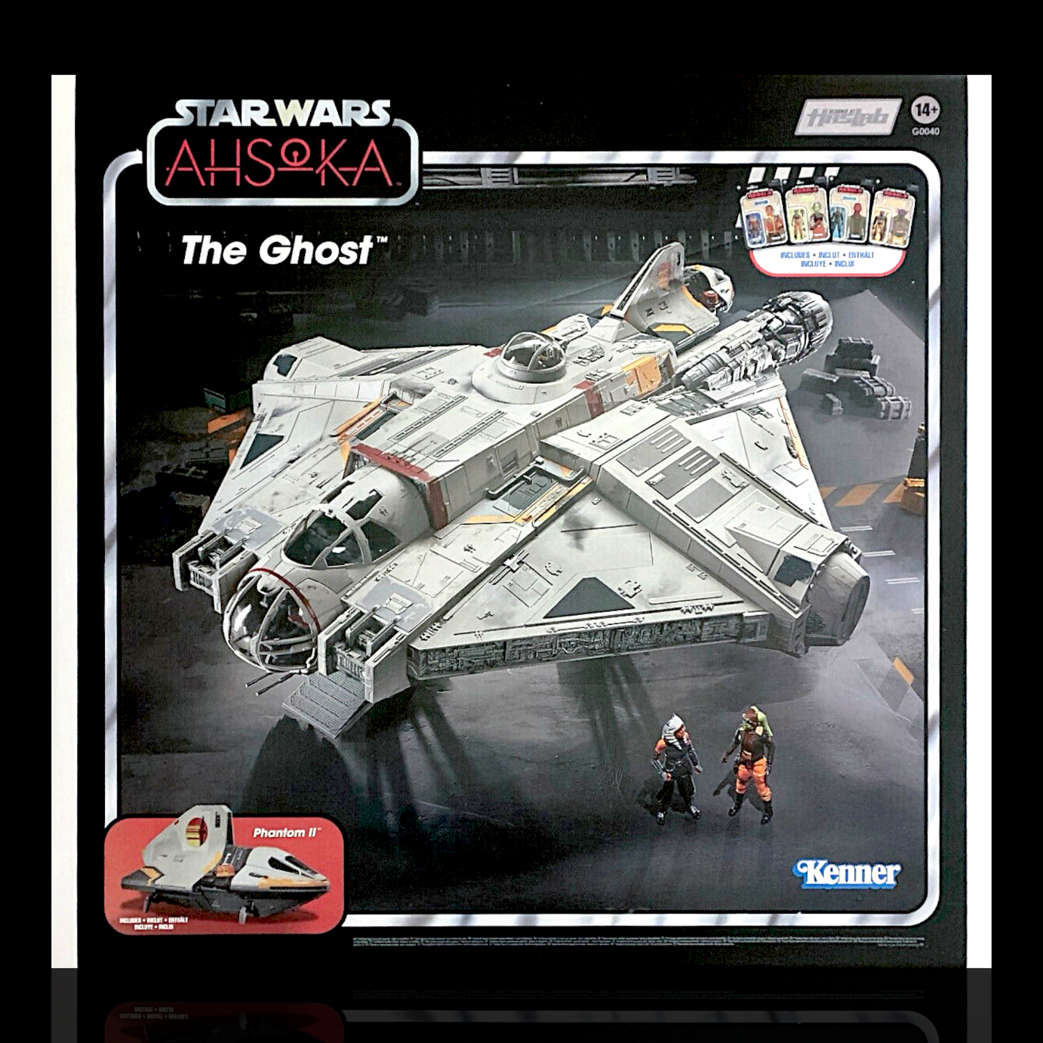 Star Wars The Vintage Collection HasLab The Ghost Display Case