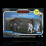 Star Wars The Vintage Collection Moff Gideon's Imperial Light Cruiser Hallway Display Case