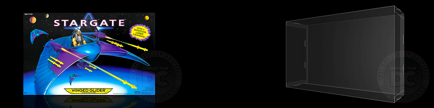 Stargate (Hasbro) Winged Glider Alien Attack Craft Display Case