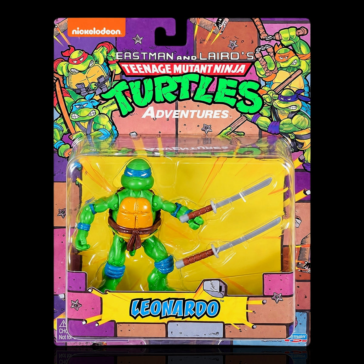 Teenage Mutant Ninja Turtles Classic Adventure Heroes Collection Display Case