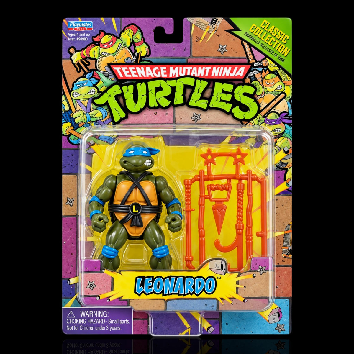 Teenage Mutant Ninja Turtles Classic Collection 1988 Figure Display Case