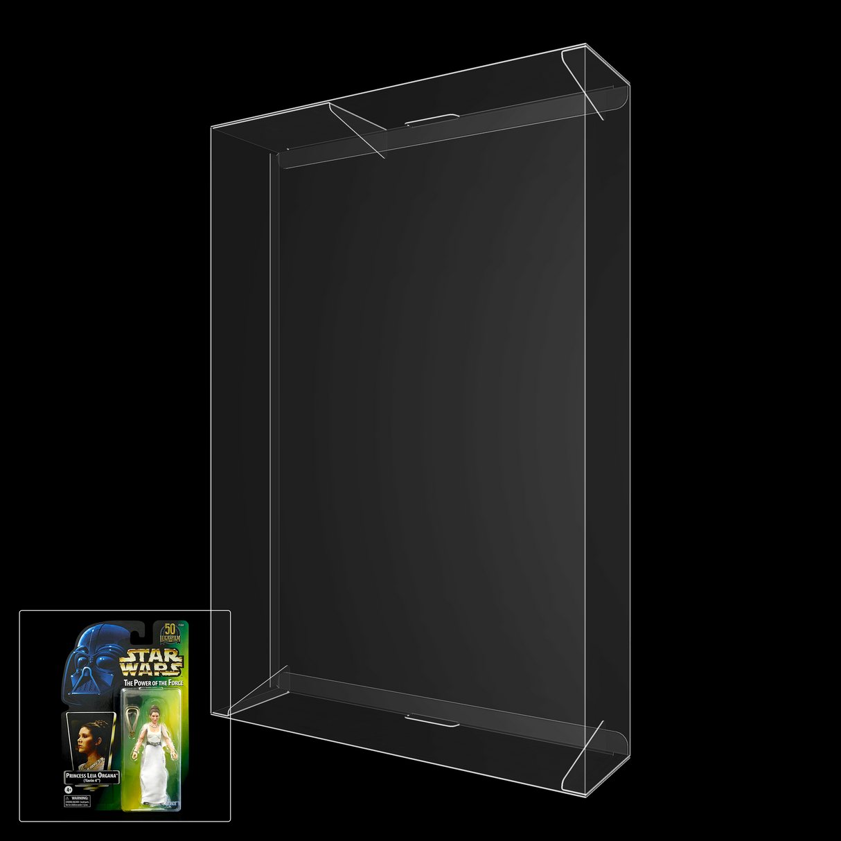 Star Wars The Black Series The Power Of The Force (Green Line) Figure Display Case