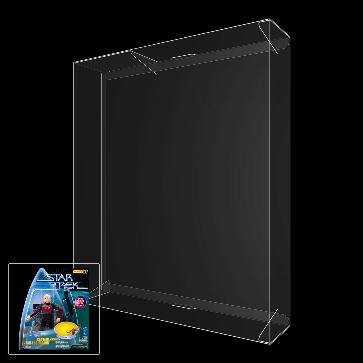 Star Trek Warp Factor Series Combat Action Figure Display Case