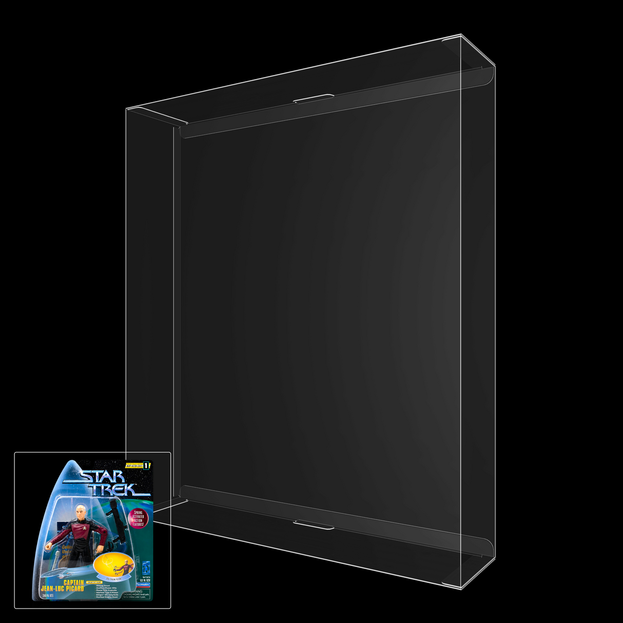 Star Trek Warp Factor Series Combat Action Figure Display Case