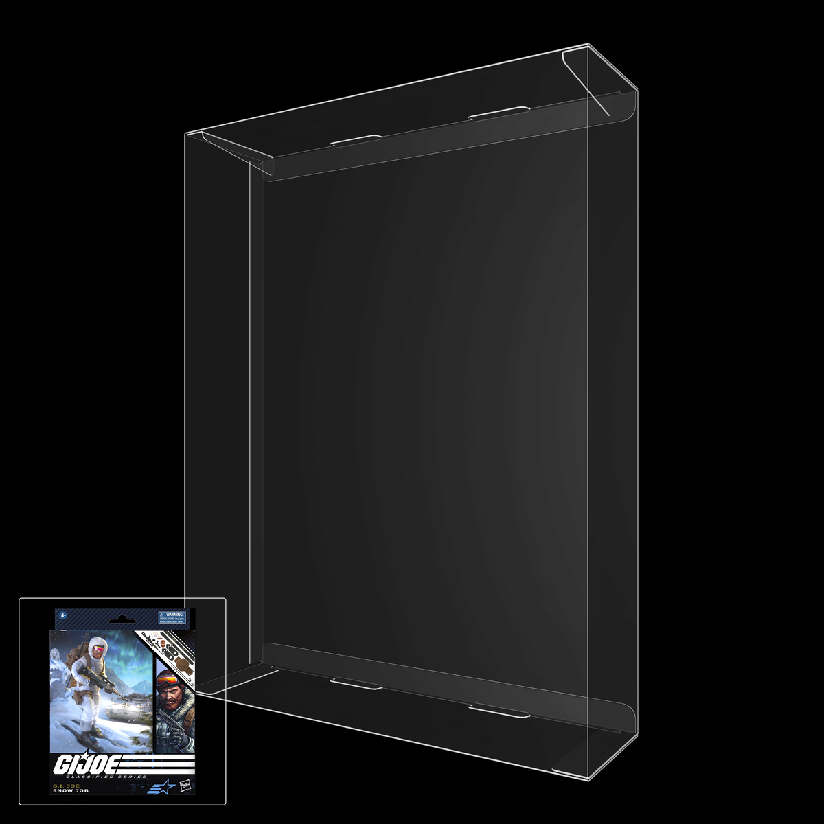 G.I. Joe Classified Series Snow Job Deluxe Figure Display Case