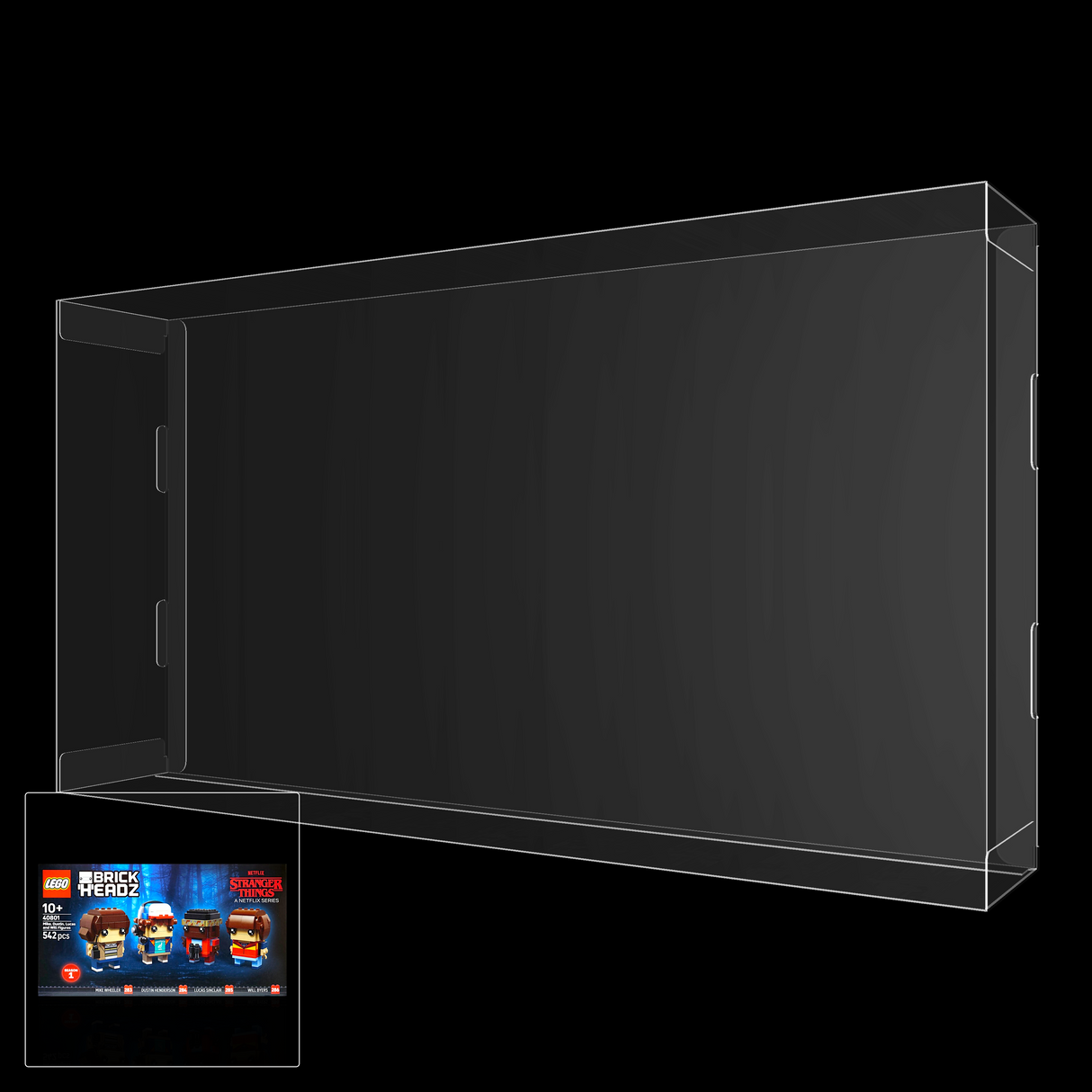 LEGO Brickheadz Stranger Things (40801 & 40879) Display Case