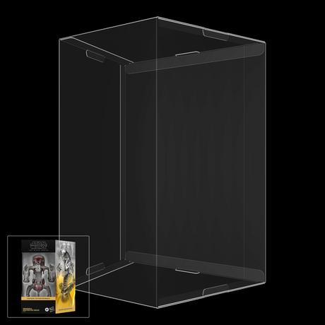 Star Wars The Black Series Droideka Destroyer Droid Figure Display Case