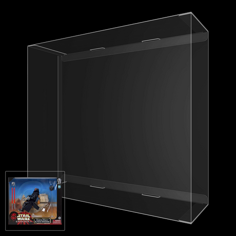 Star Wars The Black Series Darth Maul & Sith Speeder Display Case