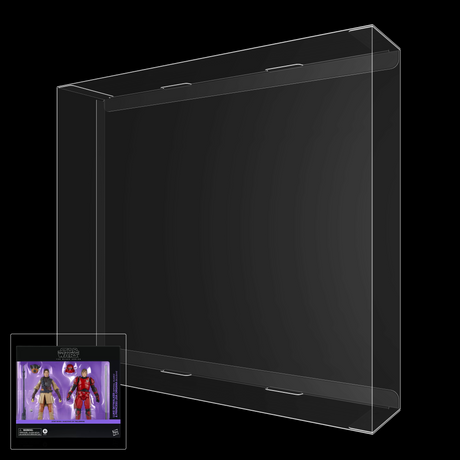 Star Wars The Black Series Luke Skywalker & Princess Leia Organa Figure Display Case