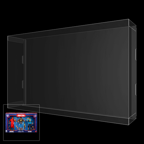 WWE Elite Collection John Cena 3-Pack Figure Display Case