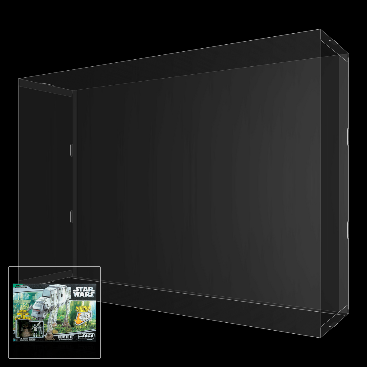 Star Wars The Saga Collection Endor AT-AT Display Case