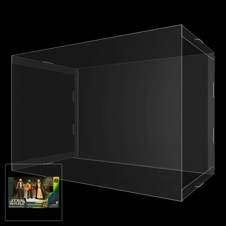 Star Wars The Black Series The Power Of The Force Cantina Showdown Figure Display Case