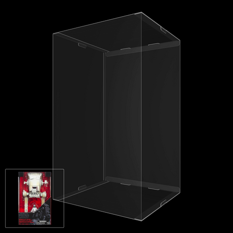 Star Wars The Black Series Imperial AT-ST Walker And Imperial AT-ST Driver Figure Display Case