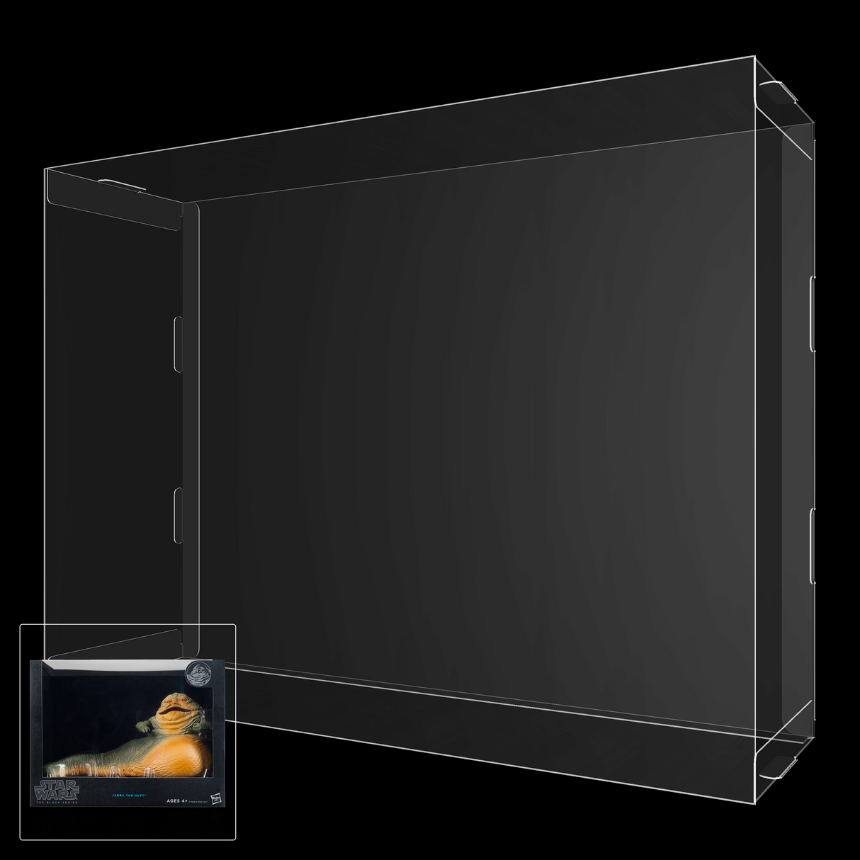 Star Wars The Black Series Jabba The Hutt Figure Display Case