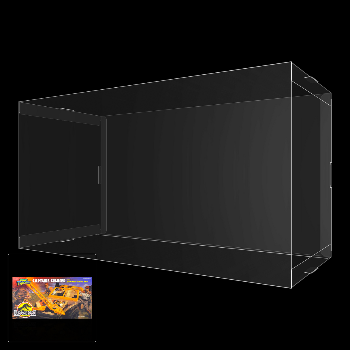 Jurassic Park Capture Cruiser Vehicle Display Case