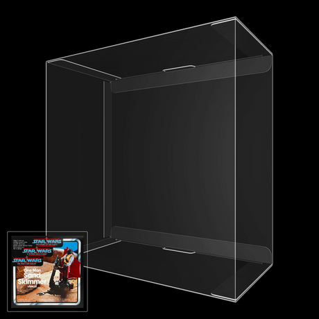 Star Wars The Power Of The Force (Tri-Logo) One Man Sand Skimmer Vehicle Display Case