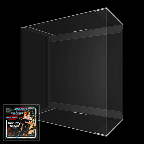 Star Wars The Power Of The Force (Tri-Logo) Security Scout Vehicle Display Case