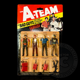 The A-Team The Bad Guys 4-Pack Figure Display Case
