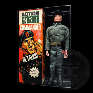 Action Man Commander Figure Display Case Folding Display Case