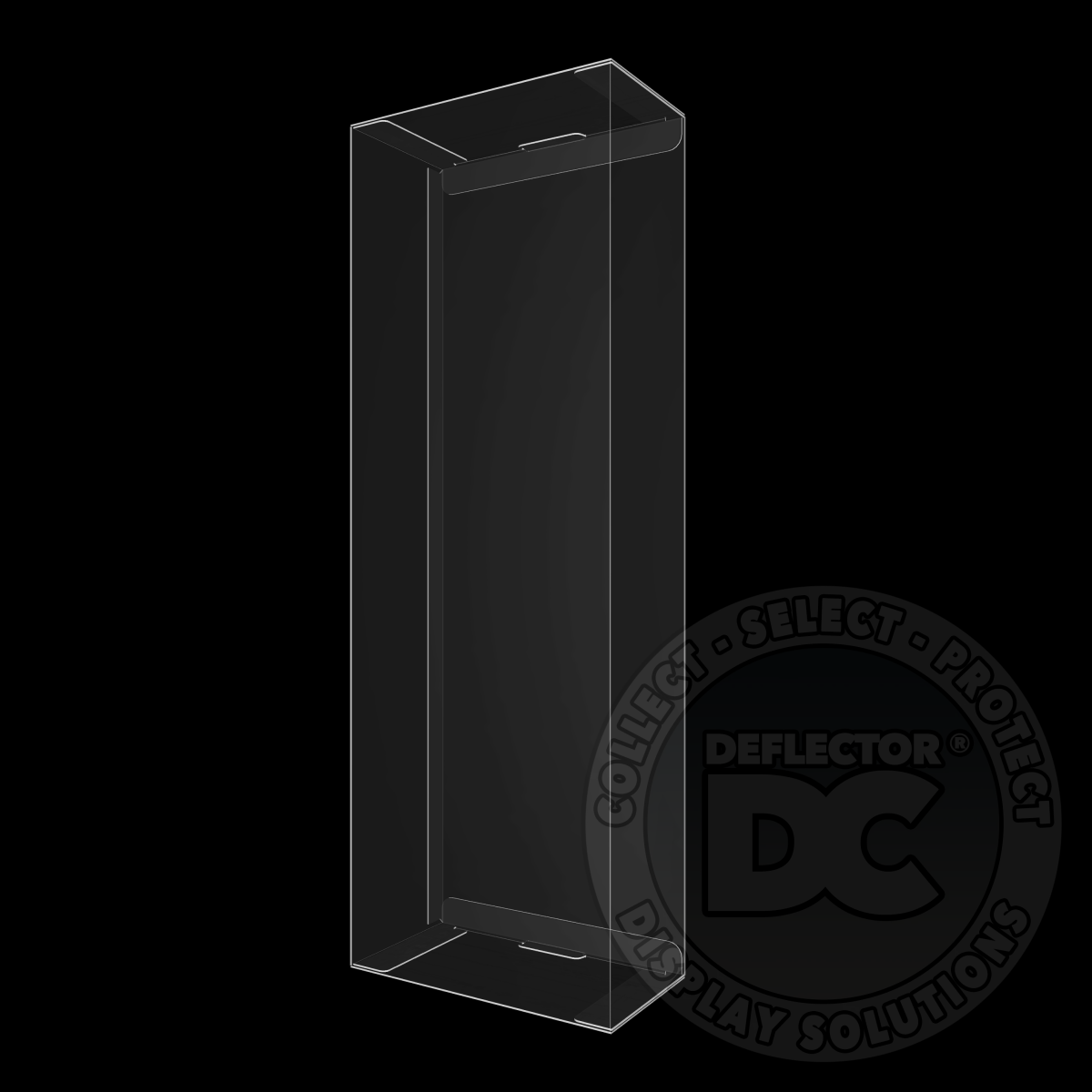 Action Man Commander Figure Display Case DELUXE 600µm / Box Folding Display Case