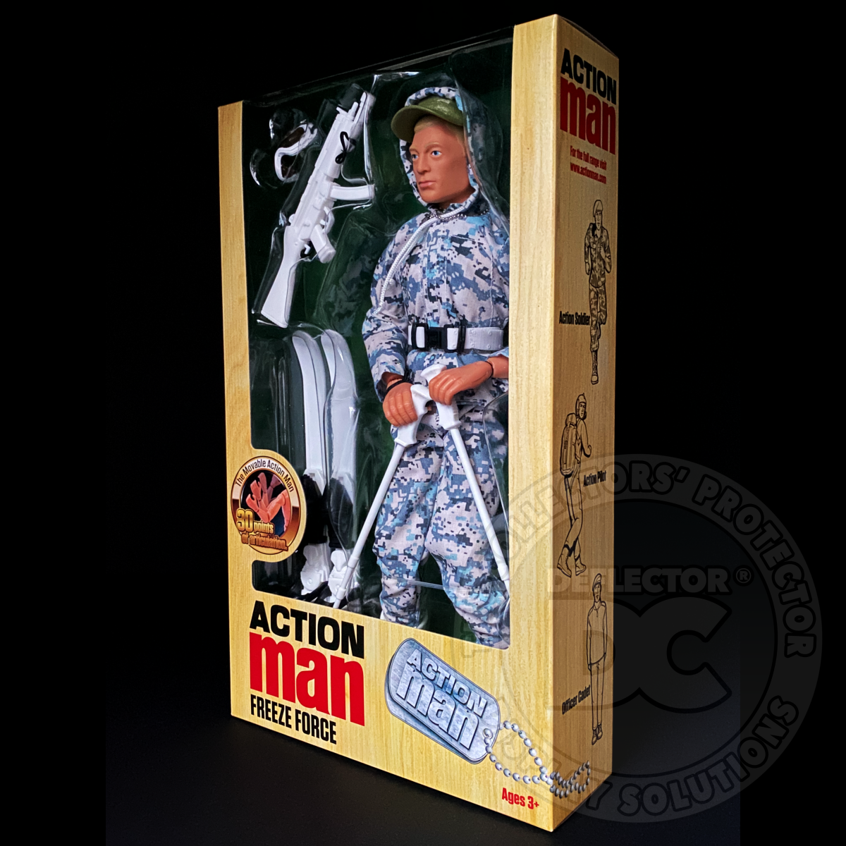 Action Man Deluxe (30 POA) Figure Display Case