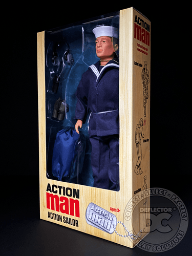 Action Man Deluxe Figure Display Case