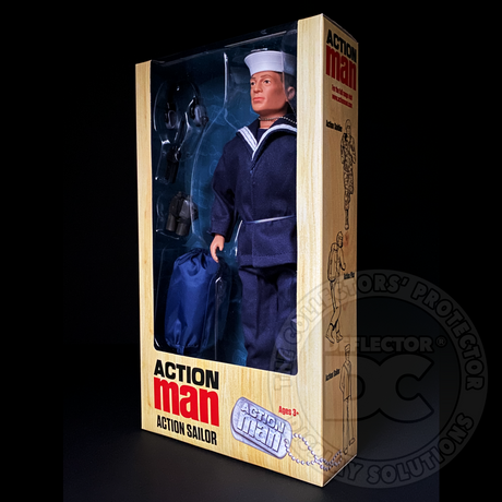 Action Man Deluxe Figure Display Case