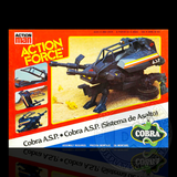 Action Man Action Force Cobra A.S.P. (Picture Box) Display