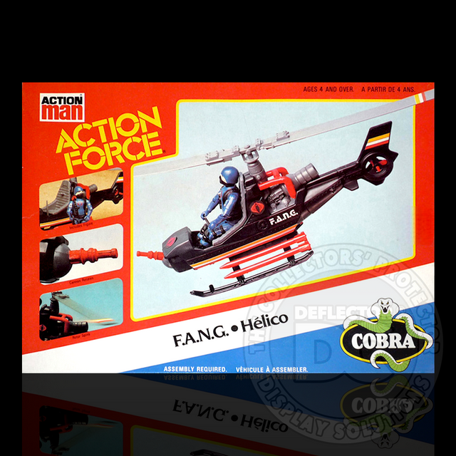 Action Man Action Force Cobra F.A.N.G. (Picture Box)