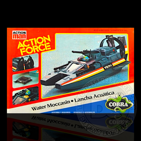 Action Man Action Force Cobra Water Moccasin (Picture Box)