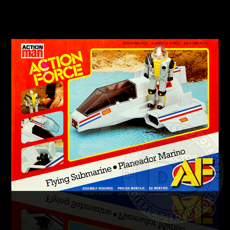 Action Man Action Force Flying Submarine (Picture Box)