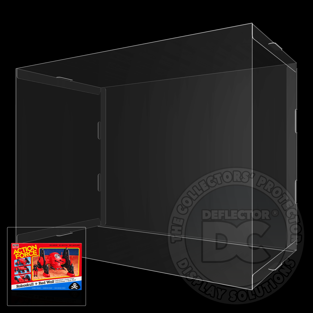 Action Man Action Force Roboskull and Redwolf (Picture Box)
