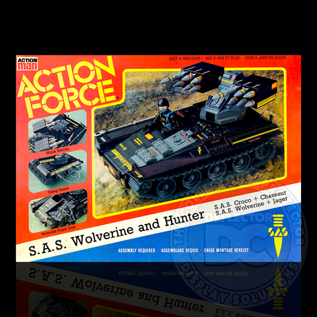 Action Man Action Force S.A.S. Wolverine and Hunter