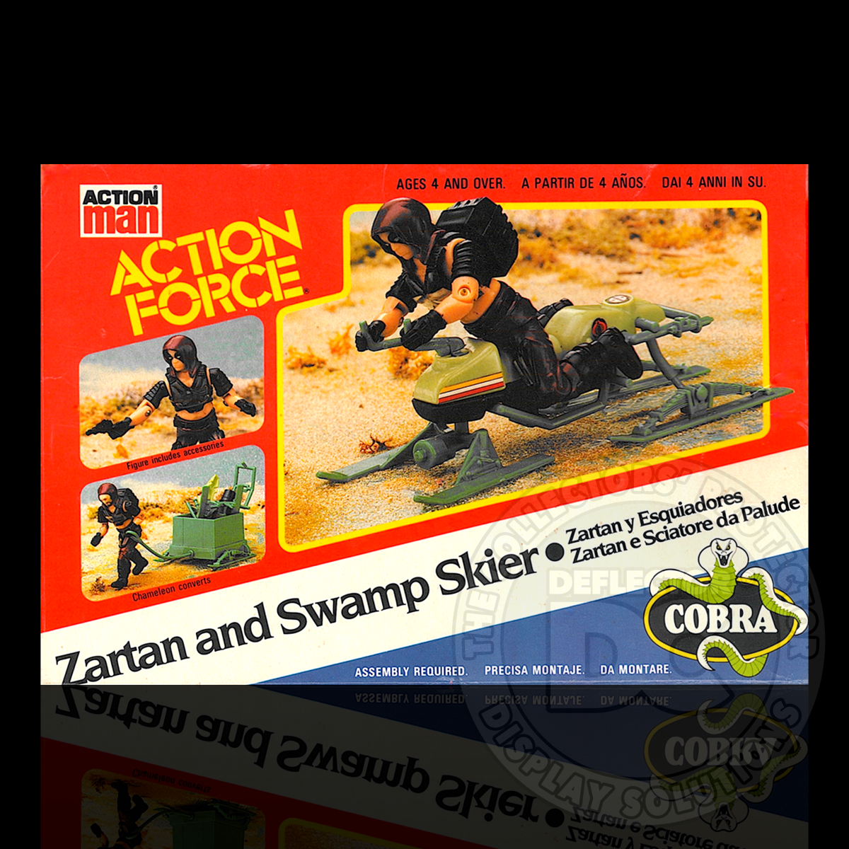 Action Man Action Force Zartan and Swamp Skier (Picture