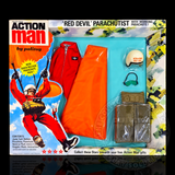 Action Man Red Devil Parachutist (Second Edition) Display