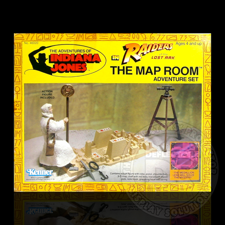 The Adventures Of Indiana Jones Map Room Adventure Set