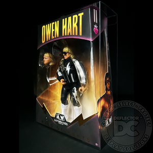 AEW Luminaries Collection Owen Hart Figure Display Case