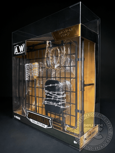 AEW Unrivaled Collection Action Pack Display Case