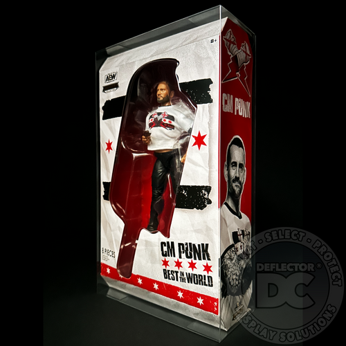 AEW Unrivaled Collection First Dance CM Punk Figure Display