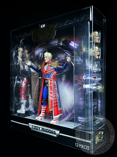 AEW Unrivaled Supreme Collection Figure Display Case