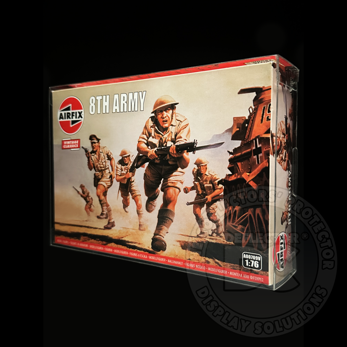 Airfix Vintage Classics (1:76) Model Figures Display Case
