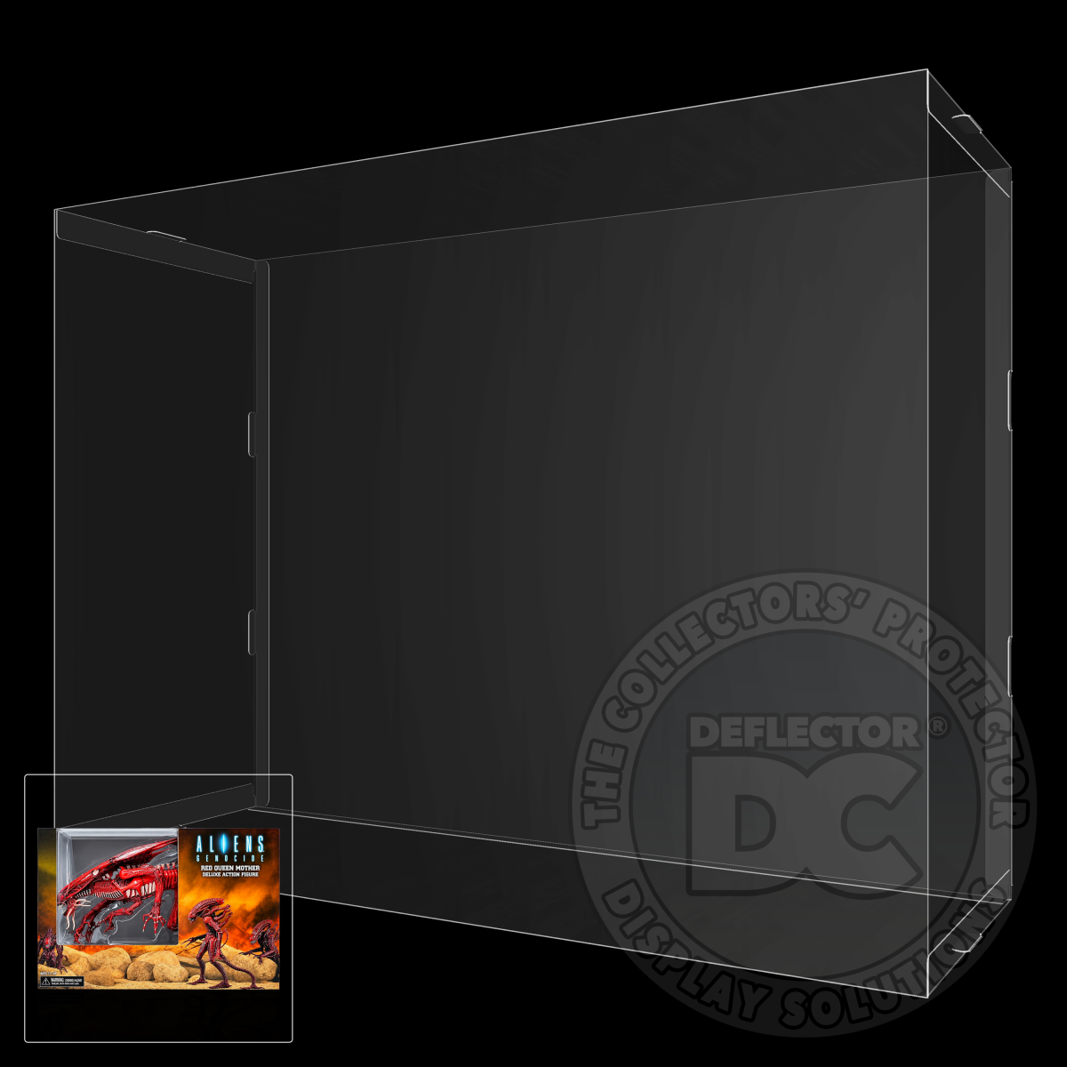 Aliens Genocide Red Queen Mother Deluxe Figure Display Case