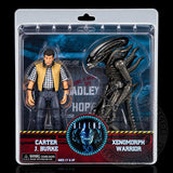 Aliens Hadleys Hope Carter J. Burke & Xenomorph 2-Pack