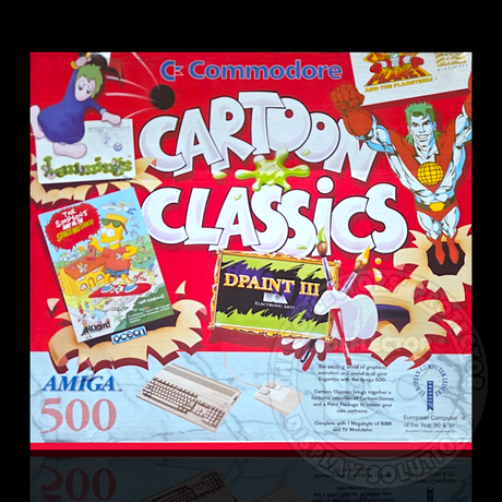 Amiga 500 Cartoon Classics Display Case