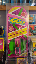 Load image into Gallery viewer, Back Future Marty McFly Hoverboard ReAction Figures Display