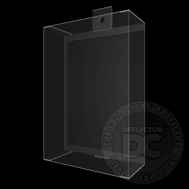Back To The Future Ultimate (NECA) Figure Display Case DELUXE 600µm / Hang Tab Cover Folding Display Case